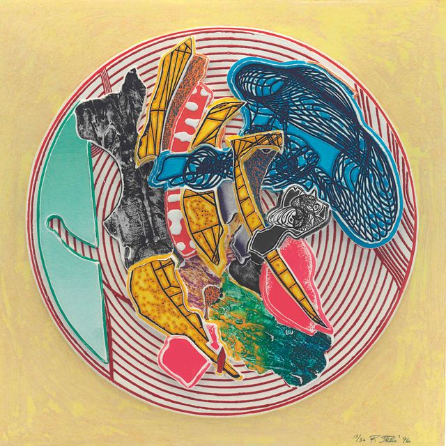 Frank Stella — Египет, из воображаемых мест II