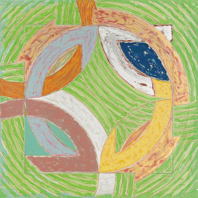 Frank Stella — Полярные координаты IV, из полярных координат Ронни Питерсона (A. 122)