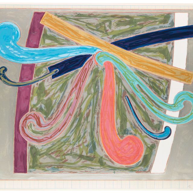 Frank Stella — Пуэрториканский голубой голубь из серии "Экзотические птицы"