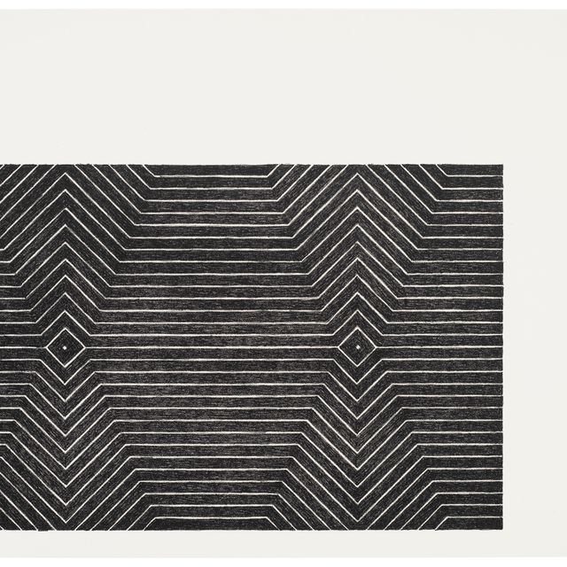 Frank Stella — Гавот из второй черной серии