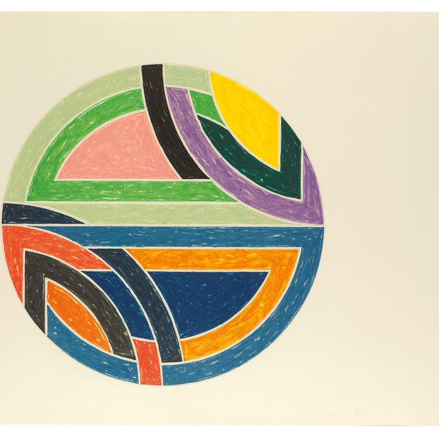 Frank Stella — Вариация Синджерли II, из вариаций Синджерли