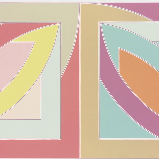 Frank Stella — Залив Бонн, из серии "Ньюфаундленд" (Axsom 55)
