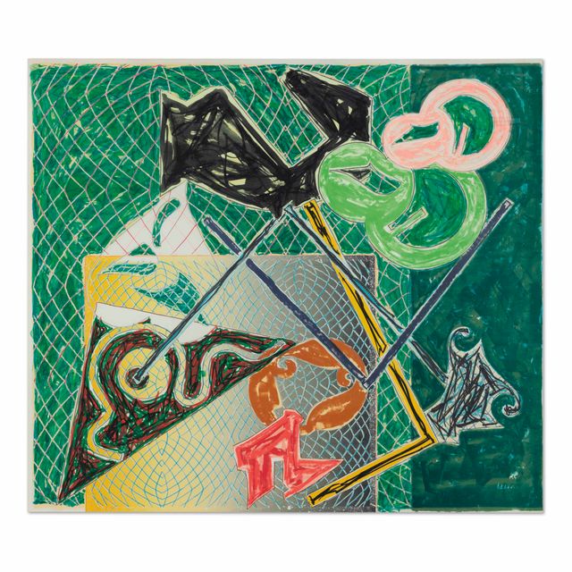 Frank Stella — Осколки V, из осколков (A. 148)