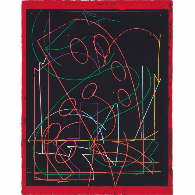Frank Stella — Талладега-Пять-я, из Circuits