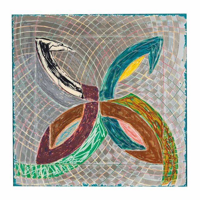 Frank Stella — Полярные координаты V, из полярных координат Ронни Питерсона