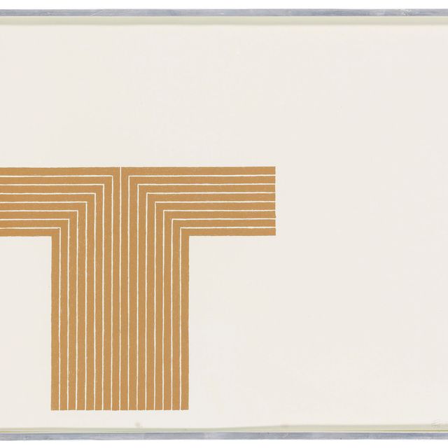 Frank Stella — Теллурид, из серии: Медь