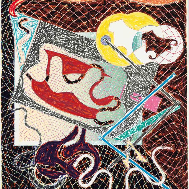 Frank Stella — Осколки III, из "Осколков" (A. 146)