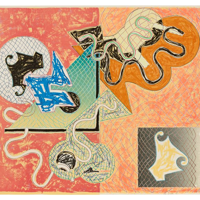 Frank Stella — Осколки lV