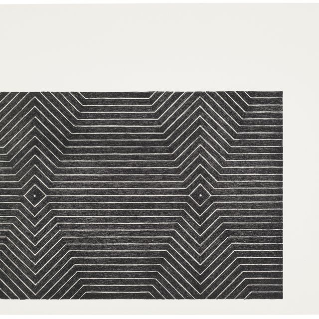 Frank Stella — Гавот из второй черной серии