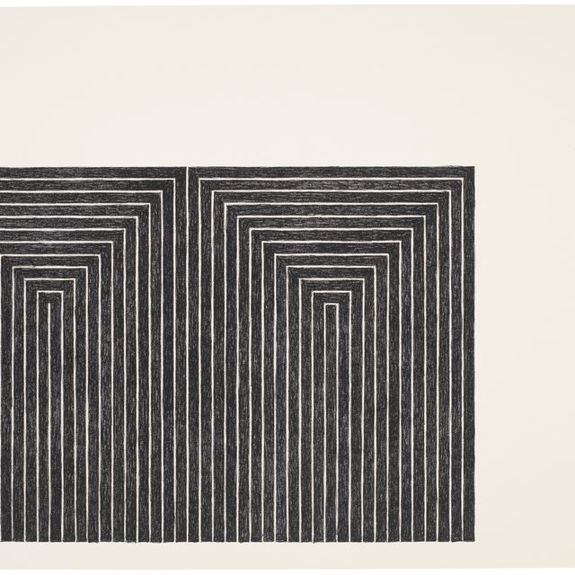 Frank Stella — Брак разума и убожества, из первой черной серии