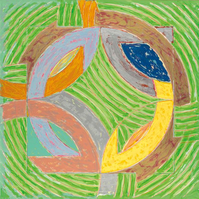 Frank Stella — Полярные координаты IV, из "Полярных координат" Ронни Питерсона