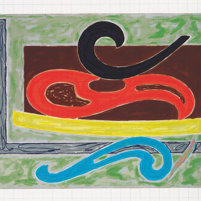Frank Stella — Эскимосский кроншнеп из серии "Экзотические птицы" (Axsom 107)