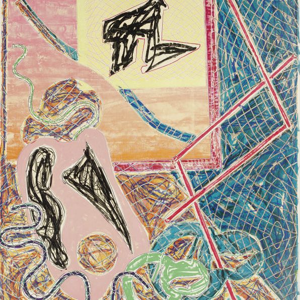 Frank Stella — Осколки I, из осколков (A. 144)