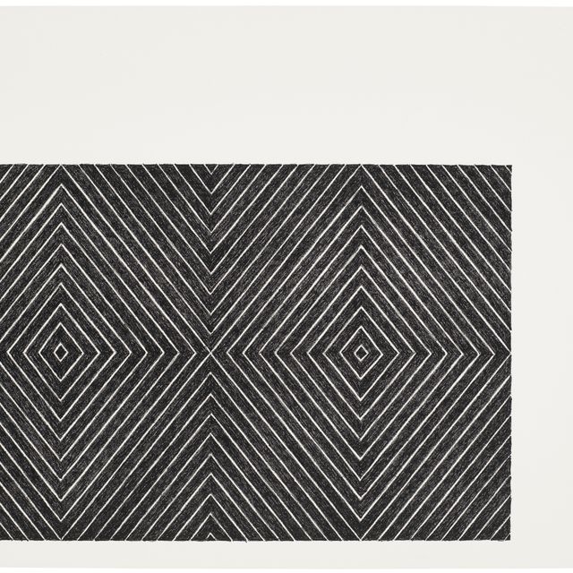 Frank Stella — Дельфина и Ипполит, из второй черной серии