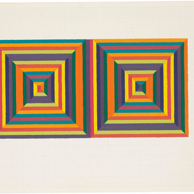Frank Stella — Фортин де лас Флорес I, откуда: Десять лет от Лео Кастелли