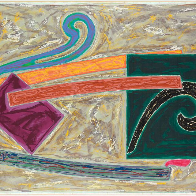 Frank Stella — Неприступная островная решетка из серии Exotic Bird