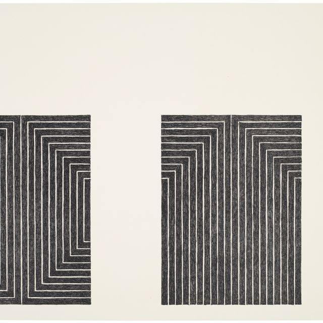 Frank Stella — Club Onyx-Семь шагов, из черной серии I