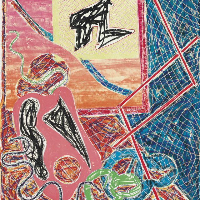 Frank Stella — Осколки I, из осколков (A. 144)