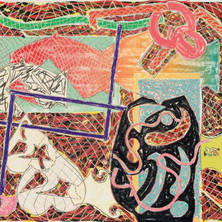 Frank Stella — Осколки II, из осколков (A. 145)