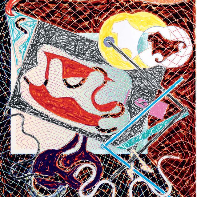 Frank Stella — Осколки III, из "Осколков" (A. 146)
