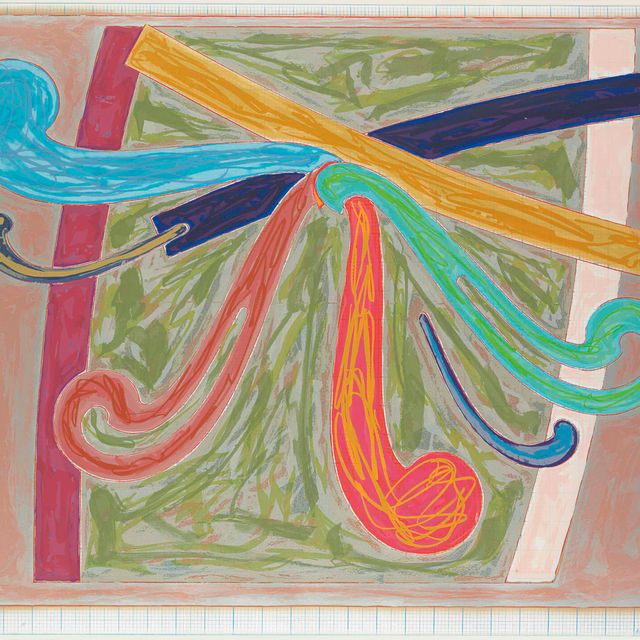 Frank Stella — Пуэрториканский голубой голубь из серии "Экзотические птицы"