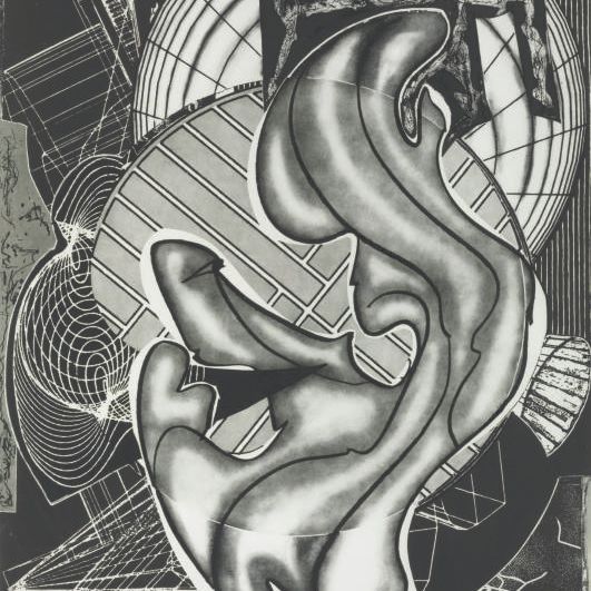 Frank Stella — Стабб и Фласк убивают настоящего кита, как на гравюрах Моби Дика