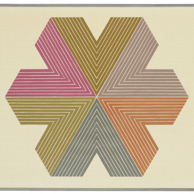 Frank Stella — Звезда Персии I, из серии "Звезда Персии"