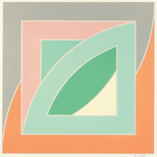 Frank Stella — Река прудов, IV, из серии "Ньюфаундленд" (А. 53)