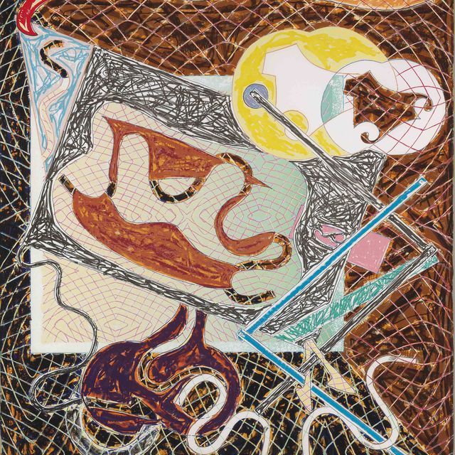 Frank Stella — Осколки III, из "Осколков" (A. 146)