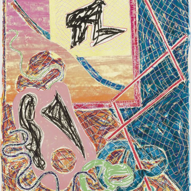 Frank Stella — Осколки I, из осколков (A. 144)