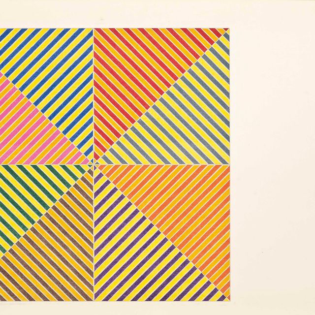 Frank Stella — Сиди Ифни, от: Hommage à Picasso