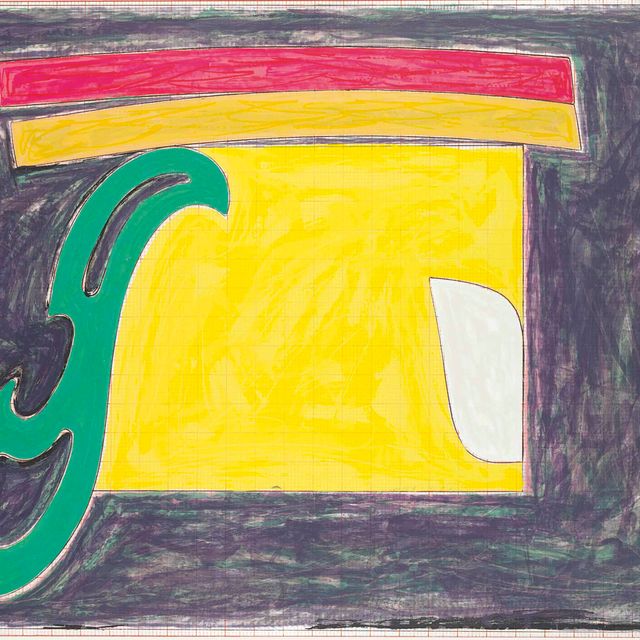 Frank Stella — Таинственная птица Улиеты, из серии "Экзотические птицы"