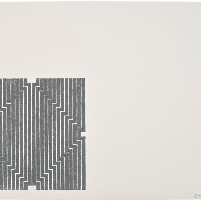 Frank Stella — Алюминиевая серия : две печати
