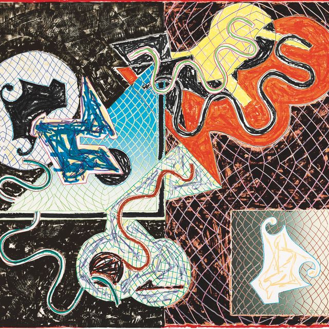 Frank Stella — Осколки, вариант IVa, из осколков (A. 151)