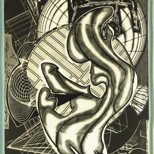 Frank Stella — Стабб и Фласк убивают настоящего кита, как на гравюрах Моби Дика