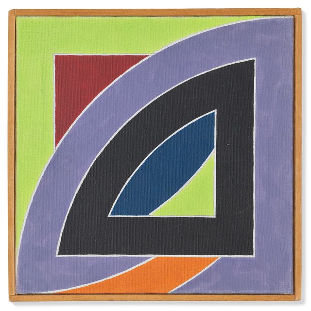 Frank Stella — Фрэнк Стелла "Река прудов", 1969