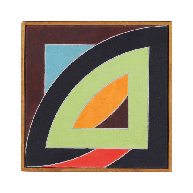 Frank Stella — Фрэнк Стелла "Река прудов", 1969