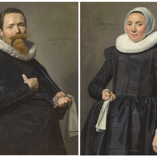 Frans Hals — Портрет джентльмена в возрасте 37 лет и портрет леди в возрасте 36 лет