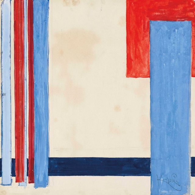 František Kupka — План "блю данс ле руж"