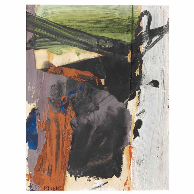 Franz Kline — Лавандовая ржавчина