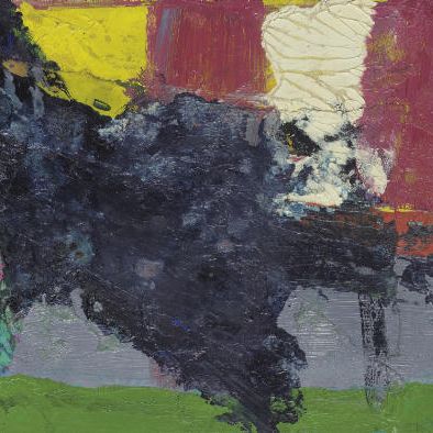 Franz Kline — Поверх зеленого