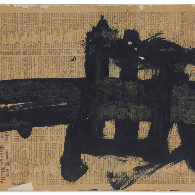 Franz Kline — Без названия