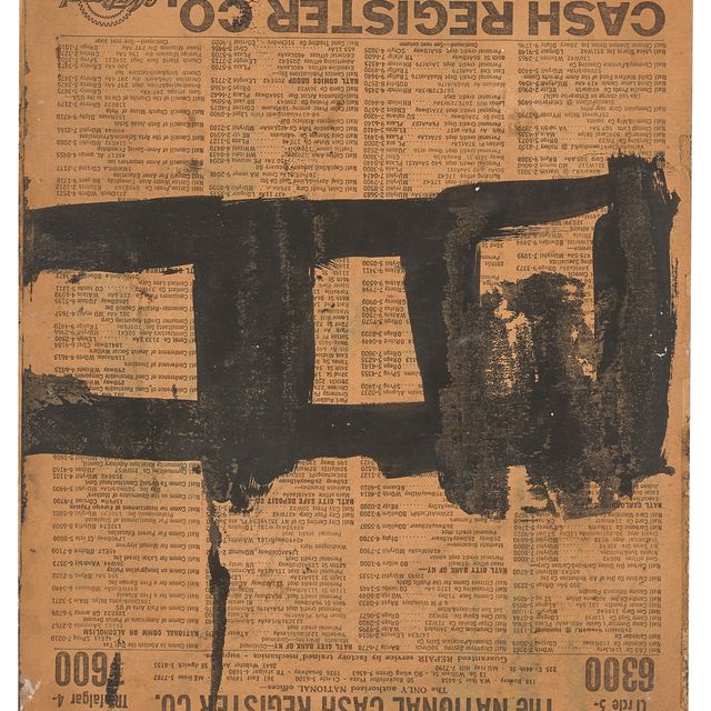 Franz Kline — Без названия