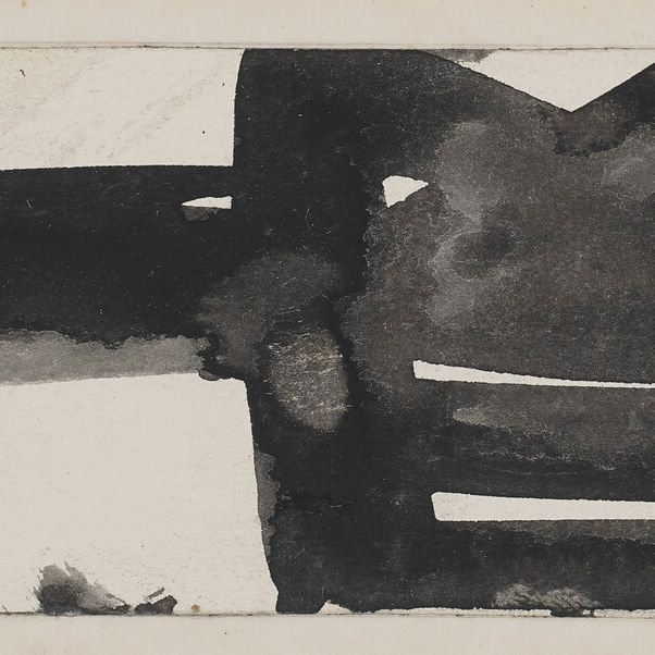 Franz Kline — Этюд для "Стены Шенандоа"