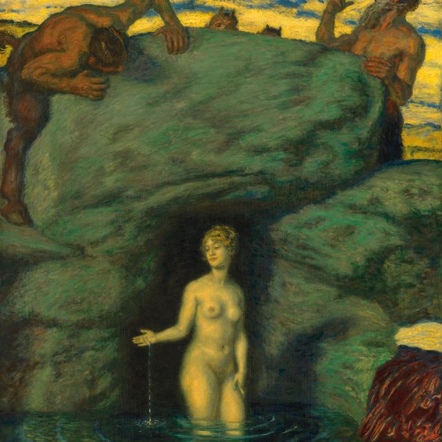 Franz von Stuck — Тихий голос фон Фаунена белаушта