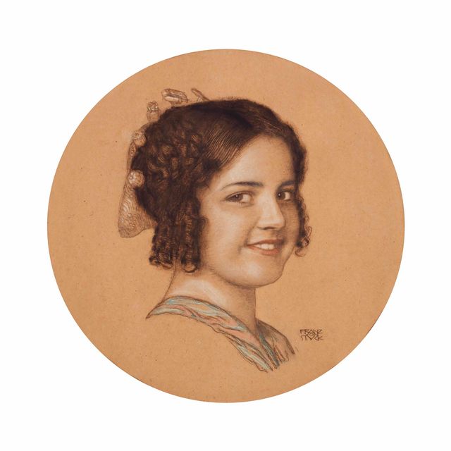 Franz von Stuck — Портрет Марии, дочери художника