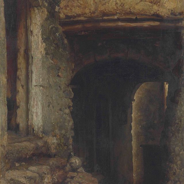 Frederic Leighton — Дверной проем, Алжир