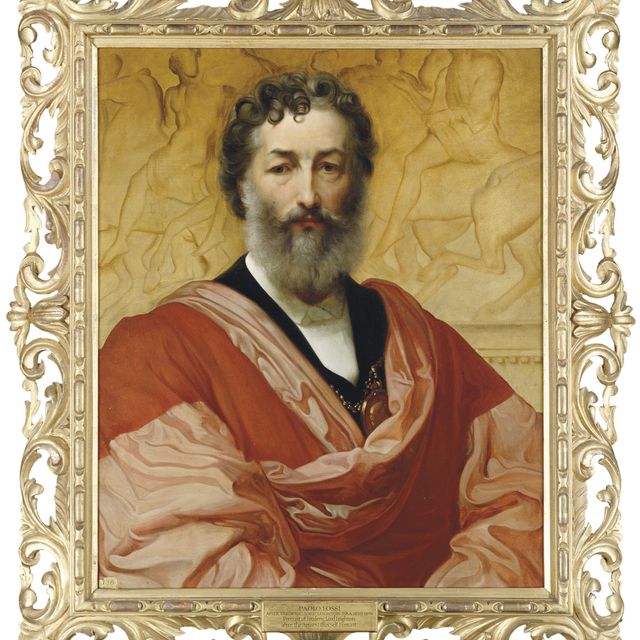 Frederic Leighton — Портрет Фредерика, лорда Лейтона, члена Общественной палаты Великобритании (1830-1896)