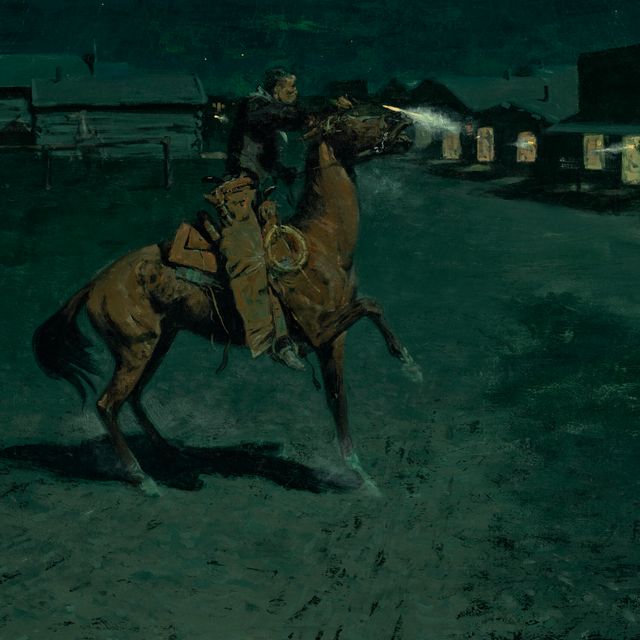Frederic Remington — Ссора с городским головой