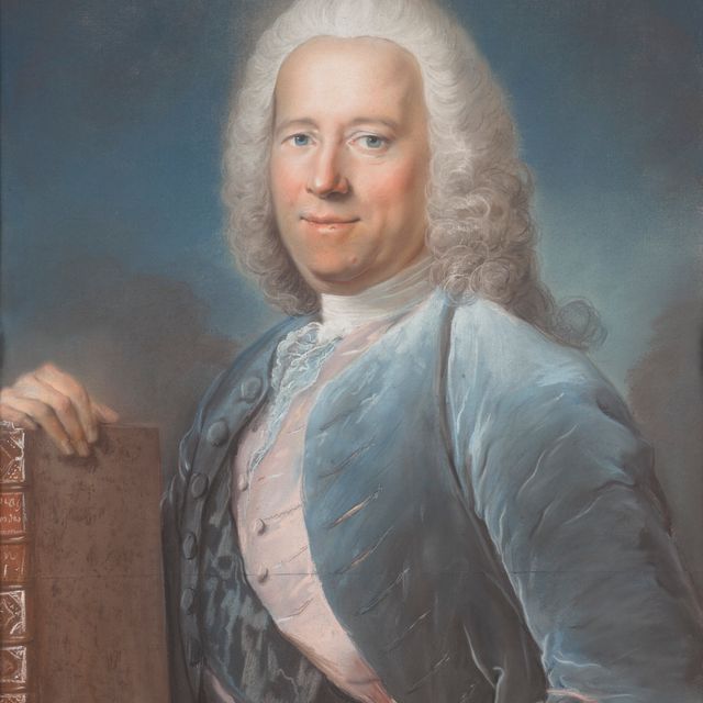 French School — Предварительный портрет маркиза Анри-Камиля де Берингена (1693-1770)